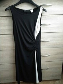 Čierno biele šaty Bonprix - 2
