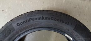 Predám letné pneu CONTINENTAL 195/55 R15 V - 2