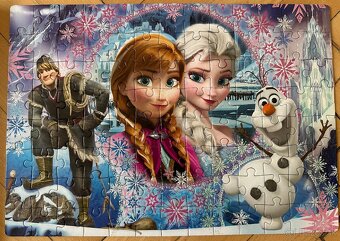 Puzzle Frozen 1 obrázok 104 dielikov za 5EUR - 2