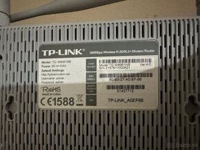 Bezdrátový ADSL WiFi router TP-LINK TD-W8961NB - 2