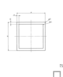 Hliníkový jokel 20x20x1,5 mm a 25x25x2 mm - 2