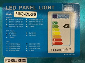 LED panel 60 × 60 cm 40 W - 2