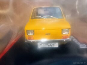 1:24 POLSKI FIAT 126P, Nezapomenutelné automobily - 2