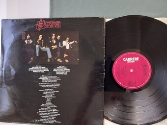 SAXON „Wheels of Fire“ /Carrere 1980/ hard rock, stav EX/EX - 2