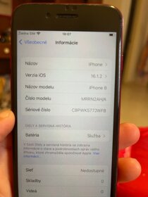 iPhone 8, 265 GB, červený v dobrom stave - 2