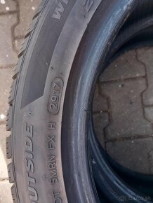 Pneumatiky zimné 2ks - HANKOOK 215/45/R17 - 2