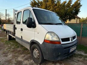 Renault Master 2.5 dCi Valník, 7 miest - 2