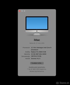 Apple iMac 27 2019 - 2