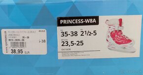 Dievčenské korčule Crowned Ice Princess veľ.35-38 - 2