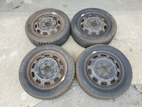 185/55R15 zimné pneu + disky Mercedes A - 2