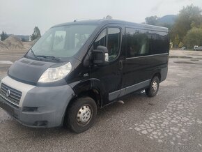 Predam fiat ducato 2.3 74kw diesel 7 miestne - 2