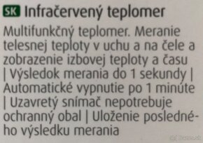 Medisana teplomer infračervený - 2