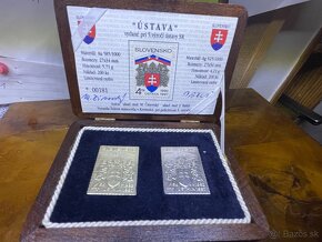 Poštové známky Slovensko 1997 ústava - 2