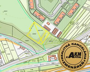 Stavebný pozemok 3.020 m2 Žarnovica 59,-€/ m2 - 2