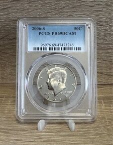 PCGS Half dollar 2006 Kennedy 7.146 kusov - 2