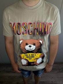 MOSCHINO pánske tričko č.1, 38 - 2