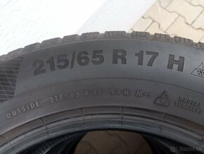 4x Zimné pneu 215/65 R17 - 2