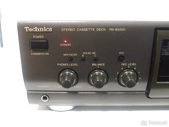 Kazetovy deck TECHNICS RS-BX501 autoreverse, HX PRO, Japan - 2