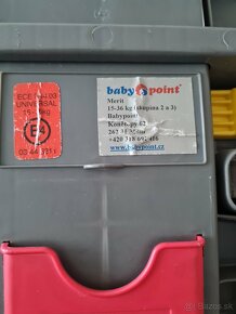 DETSKÁ AUTOSEDAČKA zn. babypoint - 2