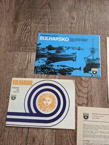 Dokumenty zájazd Bulharsko 1984 - 2