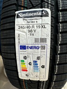 Nová zimná sada Continental WinterContact TS860S 245/40 R19 - 2