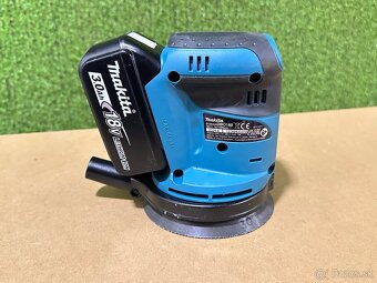 Makita DBO180Z Aku excentrická bruska 123mm, Li-ion 18V - 2