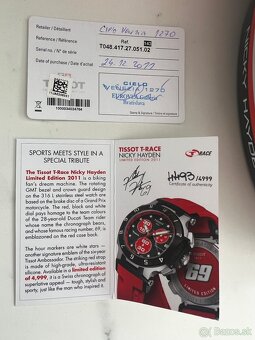 Tissot - T-Race Nicky Hayden Black/Red Dial Limited Edition - 2