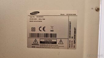 Predám LED TV SAMSUNG 32" aj s drziakom na stenu - 2