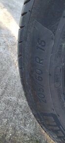 Predám pneumatiky Michelin 205/60 R16 - 2