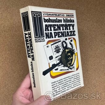 Kniha Atentáty Na Peniaze Bohuslav Hlinka - 2