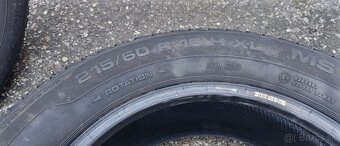 215/60 R16 uniroyal 2.ks zimné doveziem - 2