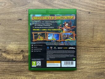 Hra na Xbox One - Crash Bandicoot N’Sane Trilogy - 2