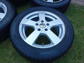 16" ALU 5x112 vw/škoda + zimné pneu 205/55 16 do 9mm TOP - 2