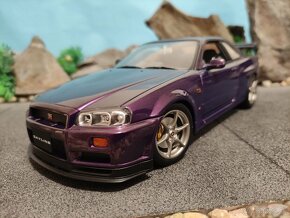 Prodám model 1:18 Nissan Skyline R34 GTR - 2