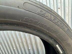 2ks Letne pneumatiky 205/50 R17 - 2