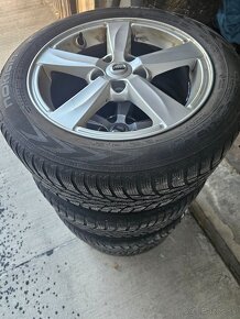 4ks ekektrony 5x108 orig Volvo so zimnymi pneu 205/55 R16 - 2