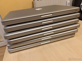 6x MacBook Pro 13" A1278 Core i7 - i5 - C2D -predaj v celku - 2