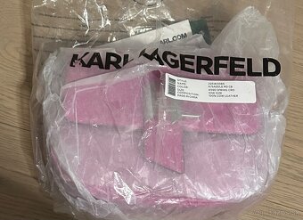 Karl Lagerfeld kabelka k/saddle shoulder bag koža - 2