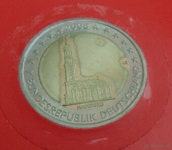 2 euro minca Hamburg 2008 - 2