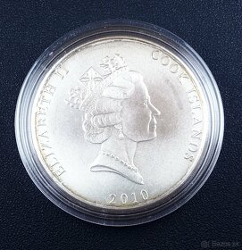 Investicna strieborna minca Cook Islands - Bounty 1oz 2010 - 2