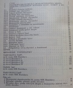 Sčítanie ľudu, domov a bytov k 1. decembru 1970 v BA - 2