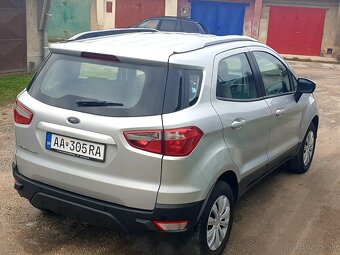 Ford Ecosport 1.5 cdti diesel, servisná knižka, r.2017, - 2