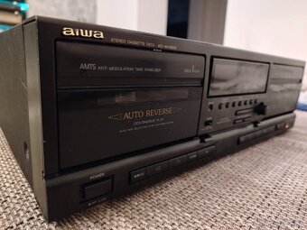 Aiwa AD-WX828  double stereo cassette deck - 2