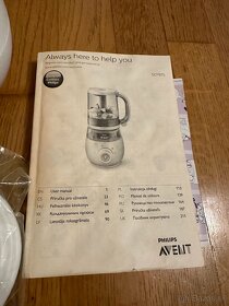 Avent SCF875 4v1 Philips - varič zdravej stravy - 2