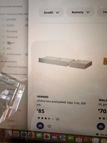 Poschodová posteľ IKEA - 2