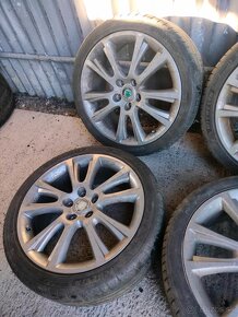 4ks alu disky orig. Škoda 5x112 R18 - 2