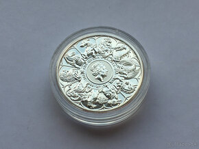 2 oz investičné striebro Completer - Queen´s Beasts - 2