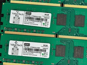 4x 8GB DDR3 (32GB) - 2