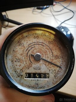 Predám originálny pôvodný tachometer na jawu perak - 2