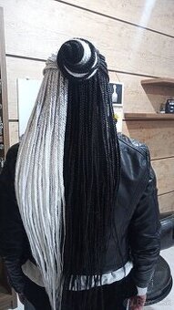 Predĺženie vlasov ,Účesy Afrobraids - 2